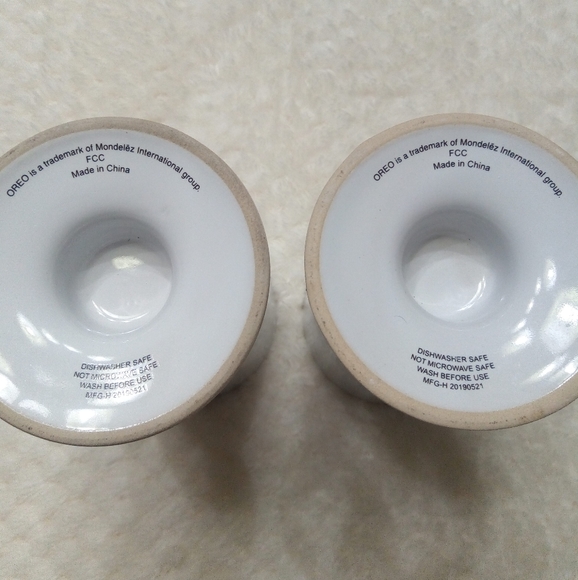 Set of 2 Oreo Cookie Milk Shake/Parfait Glass 18oz - Picture 3 of 5